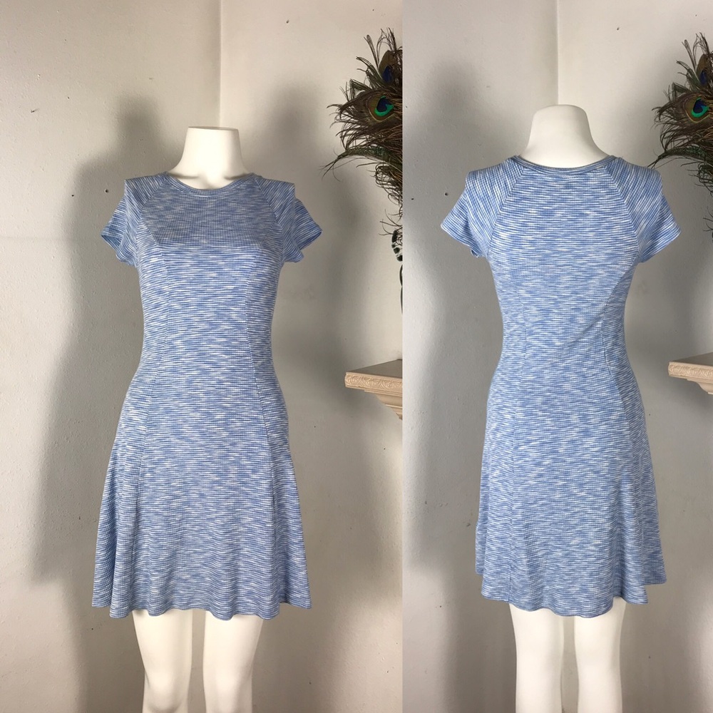 🌸Buy 1 Get 1 Free! Topshop Fit & Flare Dress Blue